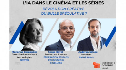 Table ronde "L’IA dans le cinéma et les séries"