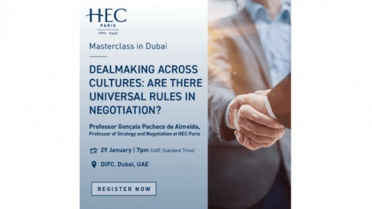 Dealmaking Across Cultures: Are There Universal Rules in Negotiation?