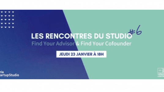 Les rencontres du Studio - Inria Startup Studio x Find your cofounder