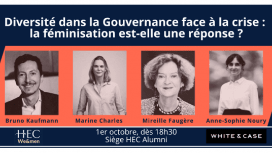 Diversité dans la Gouvernance face à la crise : la féminisation est-elle une réponse ?