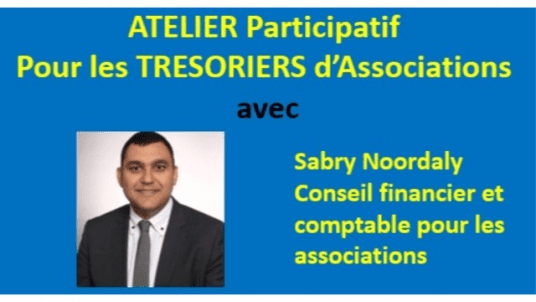 Workshop destiné aux TRESORIERS d'Associations avec CARREFOURS BENEVOLES le 14 avril 2025-18h00-19h30