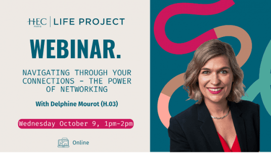 "NAVIGATING THROUGH YOUR CONNECTIONS - THE POWER OF NETWORKING!" Webinar - October 9