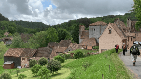 Découverte du chemin d'Amadour autour d'Eymet en Dordogne