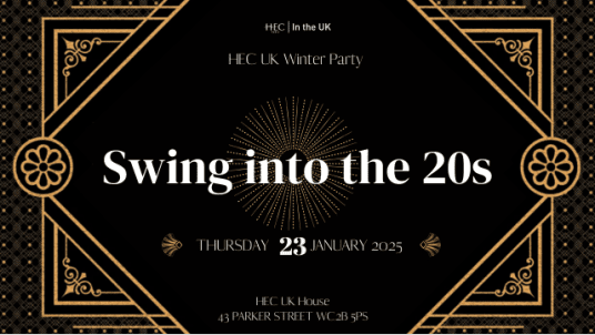 HEC UK WINTER PARTY: SWING INTO THE 20s