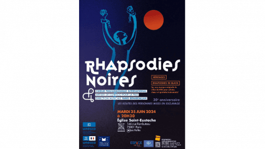 Rhapsodies Noires par Le Chœur Philharmonique International Unesco