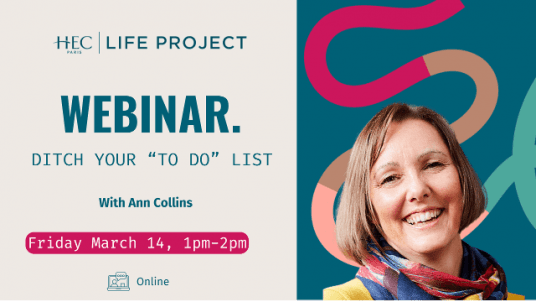 Webinar "Ditch your "TO-DO" list: who do you need TO BE?" - March 14